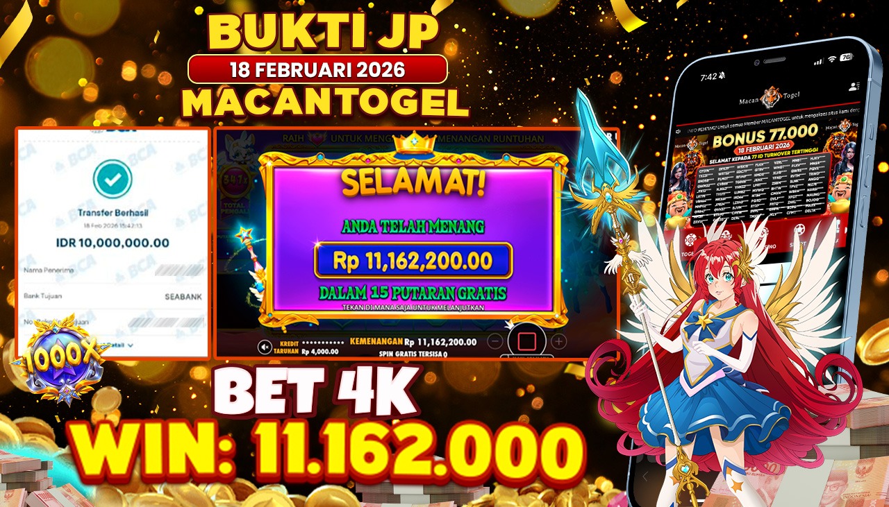 MACANTOGEL JACKPOT PERMAINAN SLOT PRAGMATIC PLAY STARLIGHT PRINCESS SUPER SCATTER Rp.11.162.000,- LUNAS